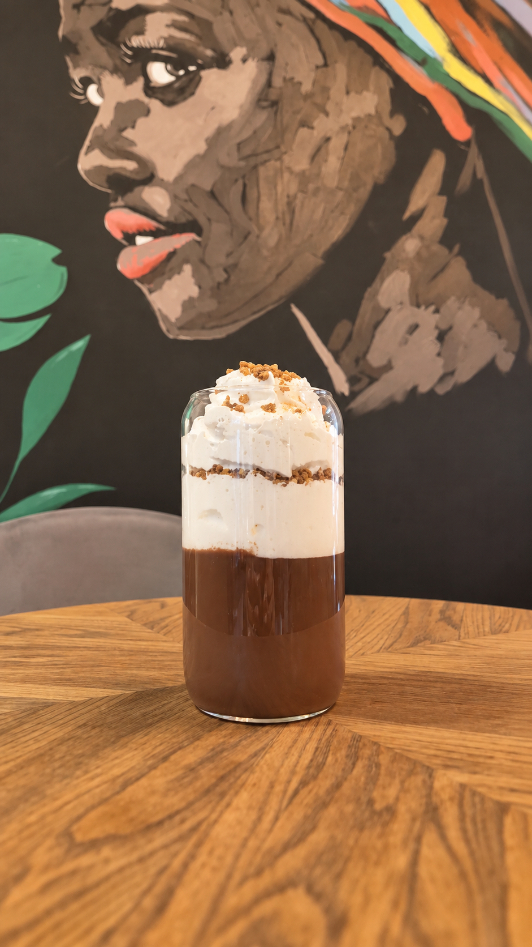 Hot chocolate at Green Caffe