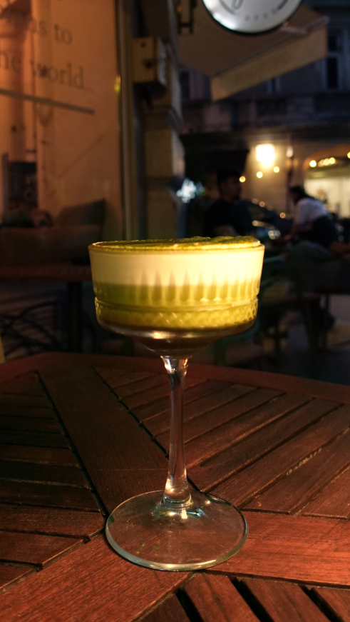 Matcha Martini Green Caffe After Dark