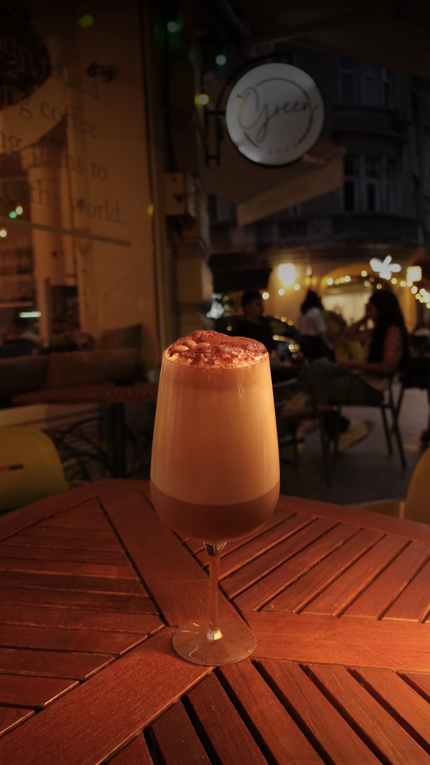 Tiramisu Martini Green Caffe After Dark